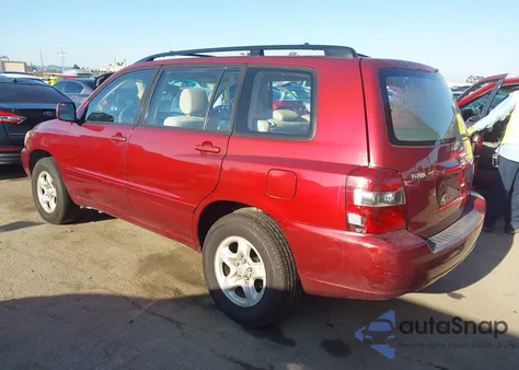2006 Toyota Highlander from USA, damaged, VIN JTEGD21A260137189